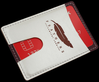 Logo trade promotional item photo of: Credit card holder 544119