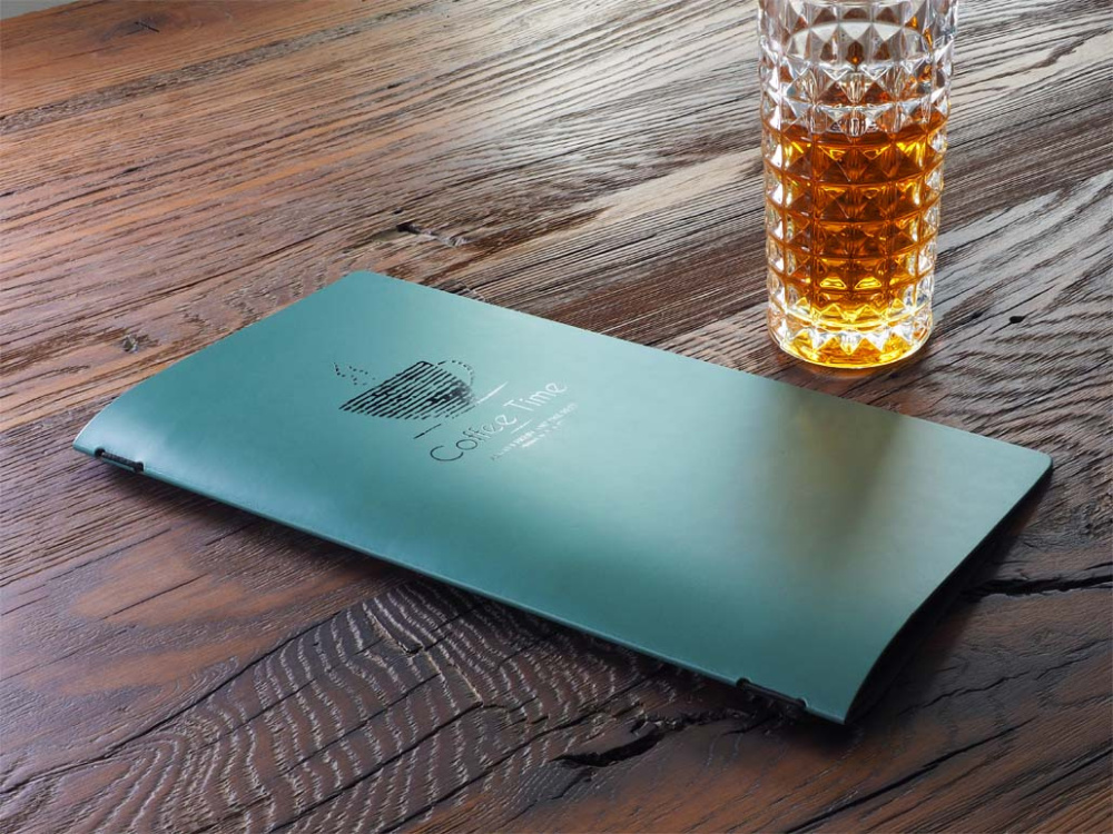 Logo trade advertising products image of: Menu cover Ambiente 1179094