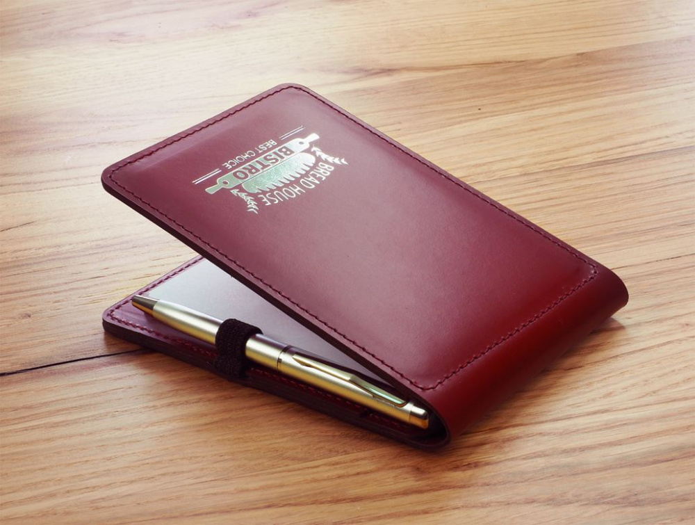 Logo trade business gift photo of: Waiter notepad 1102094