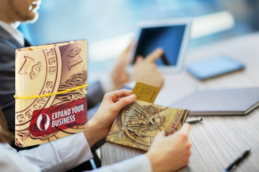 Logo trade promotional gift photo of: Origami wallet 998117
