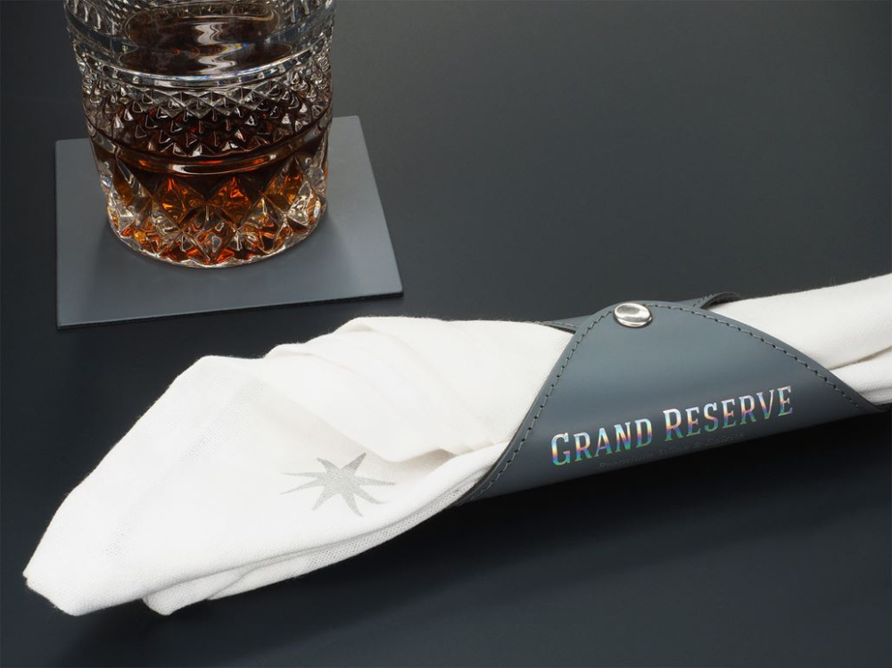 Logo trade business gift photo of: Napkin ring 1032094