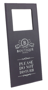 Logo trade promotional giveaway photo of: DND door sign 1110119