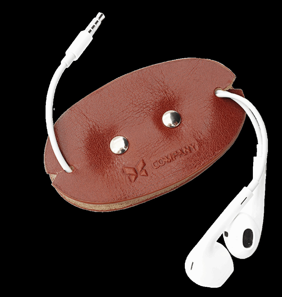 Logo trade advertising products picture of: Earphone organizer 872067
