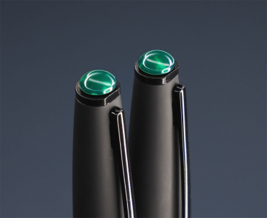 Logotrade promotional giveaway picture of: Agate stone Pen set 1289036