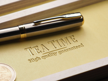 Logotrade promotional giveaway image of: Wooden organiser 1844121