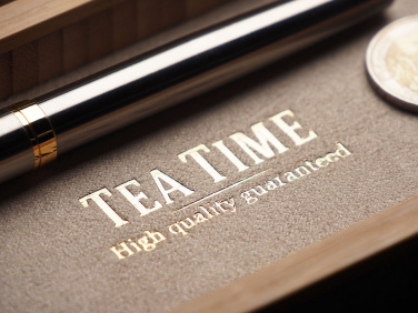 Logo trade advertising product photo of: Wooden desk organiser 1850292