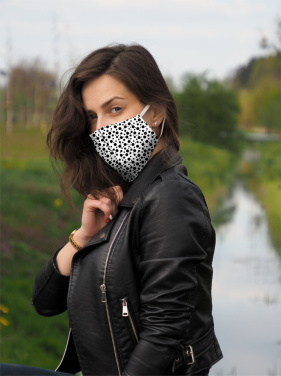 Logo trade corporate gift photo of: VENUS PRO cotton face mask with a pocket an HEPA filter 1378165