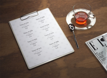 Logo trade promotional product photo of: Clipboard menu 1121119