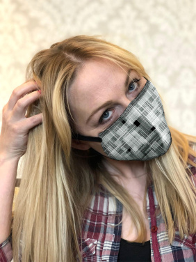 Logotrade promotional product picture of: ZEFIR cotton face mask 1400165