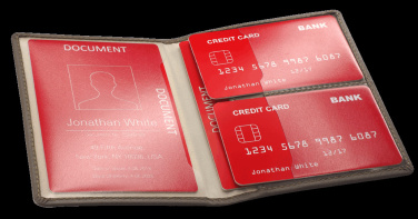 Logotrade advertising product picture of: RFID document wallet 611131