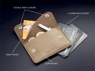 Logo trade promotional gifts image of: Wallet 537131