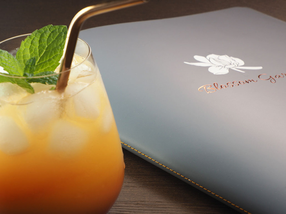 Logo trade promotional giveaways image of: Menu cover 1765094