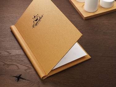 Logo trade promotional giveaways image of: Menu cover 1789280