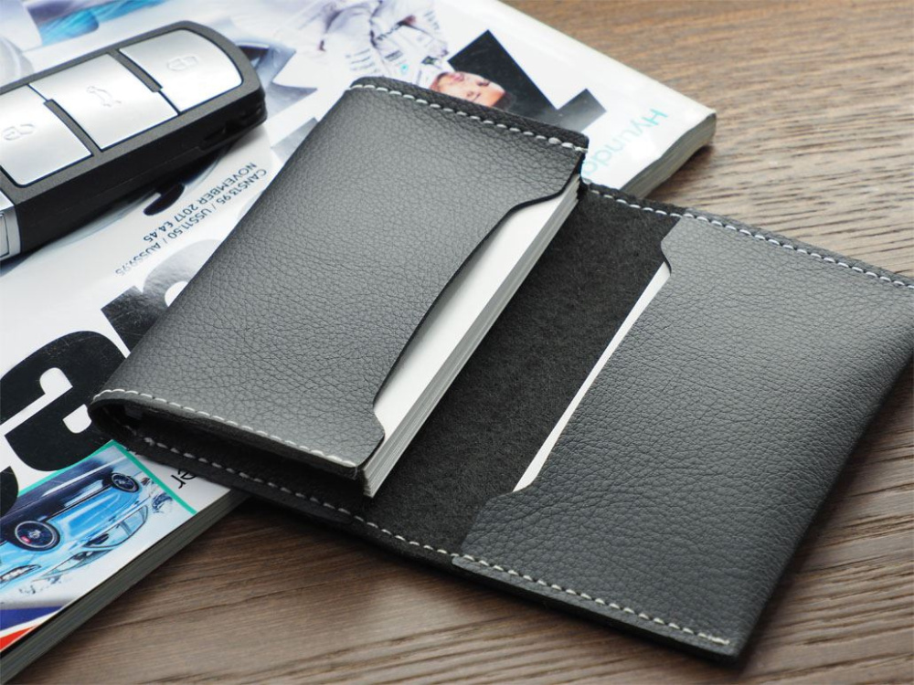 Logo trade promotional item photo of: Business card holder 1166157