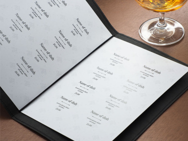 Logo trade corporate gift photo of: Menu cover Ambiente 1180265