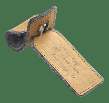 Logo trade promotional giveaways picture of: Luggage tag 969140