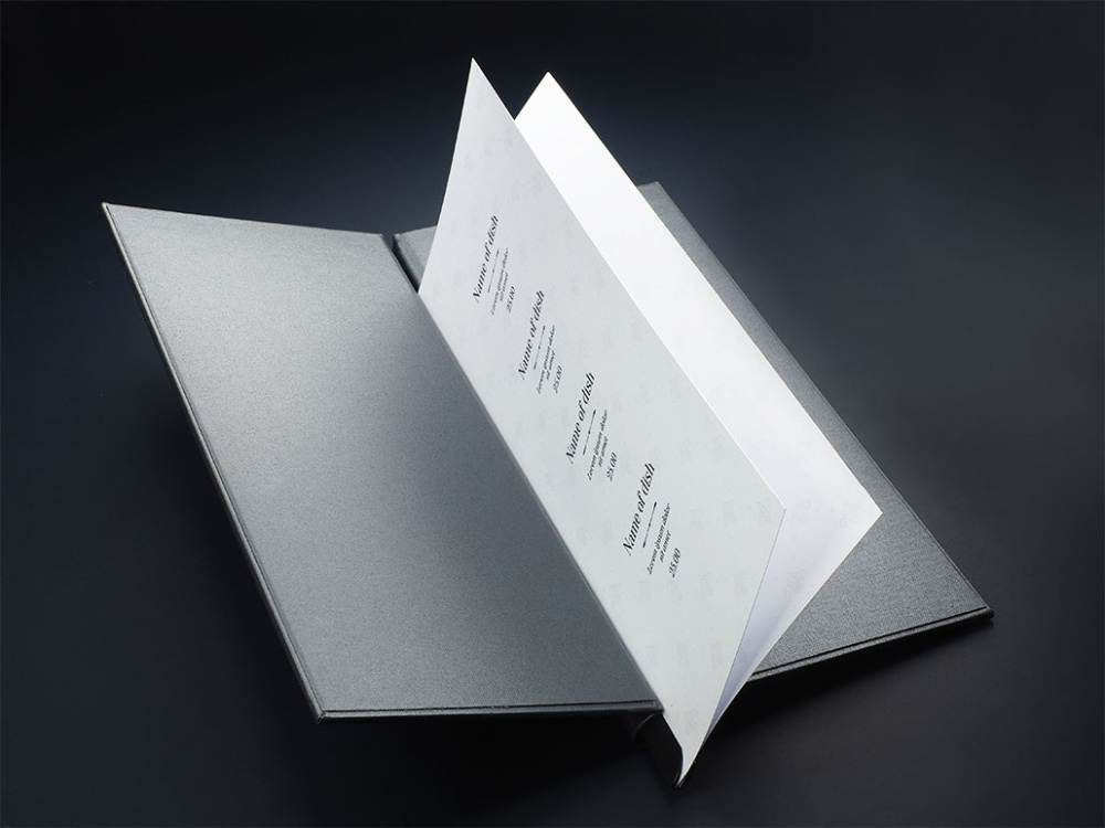 Logo trade promotional item photo of: Menu cover 1680280