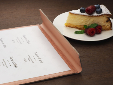 Logo trade promotional items picture of: Menu cover 1241281