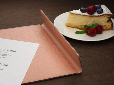 Logo trade promotional product photo of: Menu cover 1241281