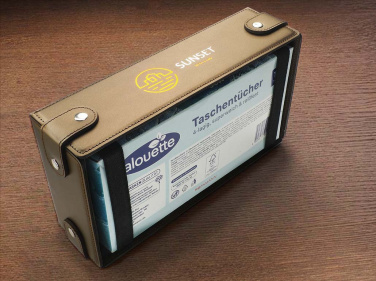 Logo trade promotional merchandise photo of: Tissue box 1673094