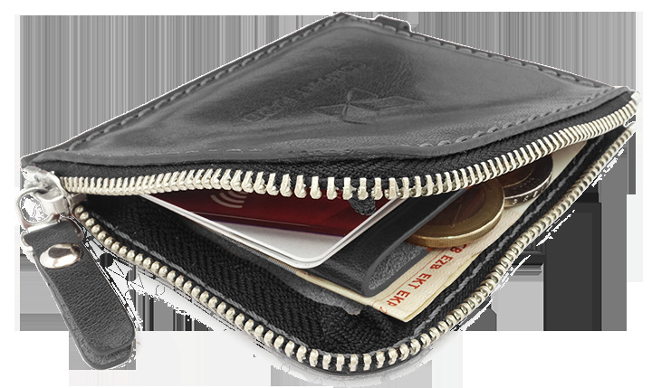 Logo trade business gifts image of: Wallet 862067