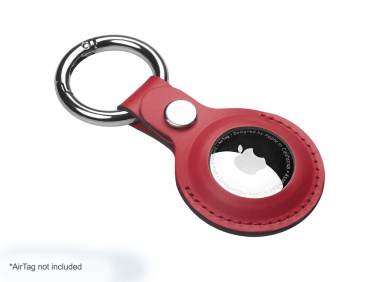 Logo trade promotional gifts image of: Keyring with holder for AirTag 1914094