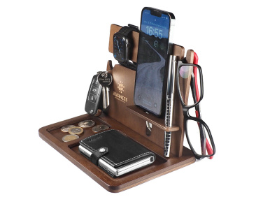 Logo trade promotional item photo of: Wooden organiser 2016121