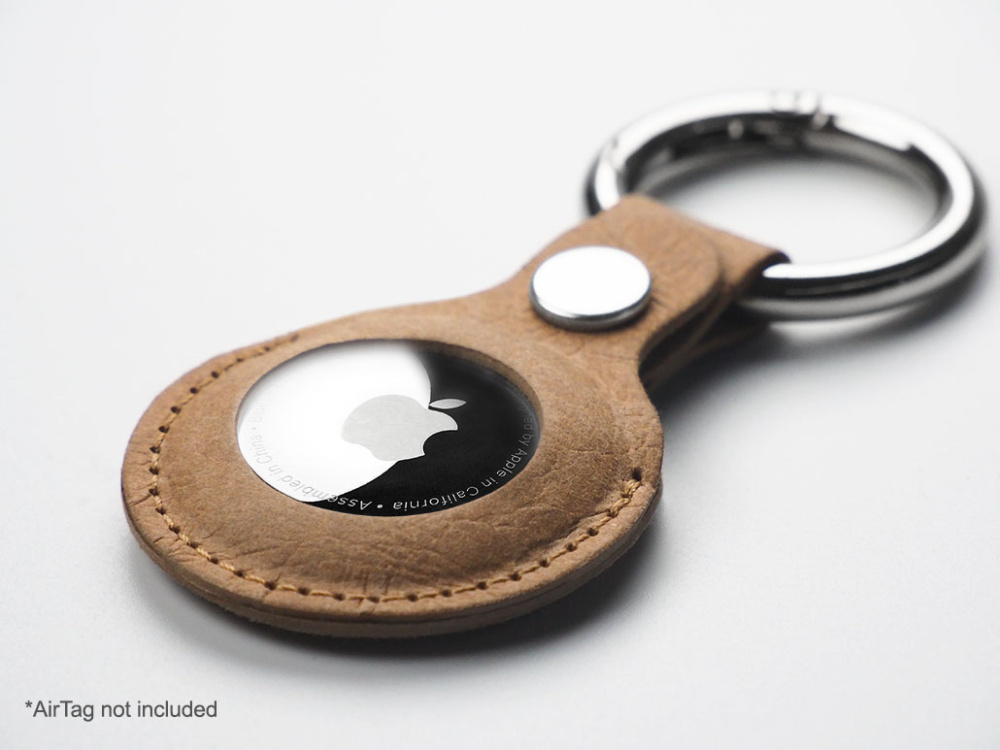 Logo trade promotional product photo of: Keyring with holder for AirTag 1914106