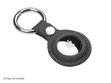 Logo trade promotional giveaways image of: Keyring with holder for AirTag 1914106