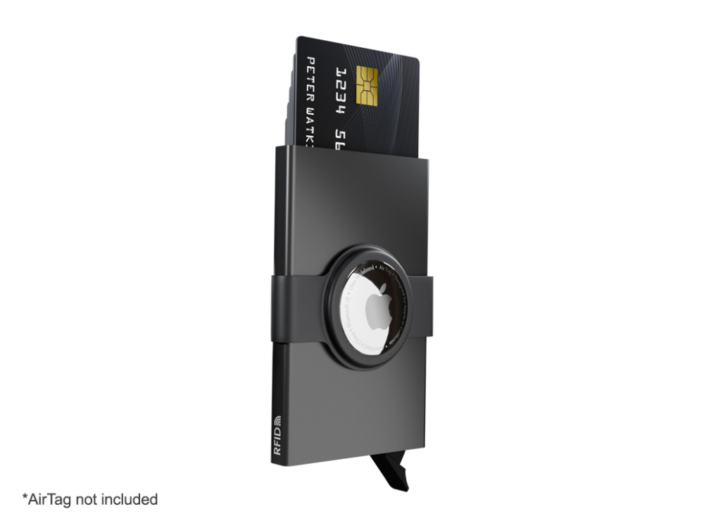 Logotrade corporate gifts photo of: RFID credit card case with holder for AirTag 2163108