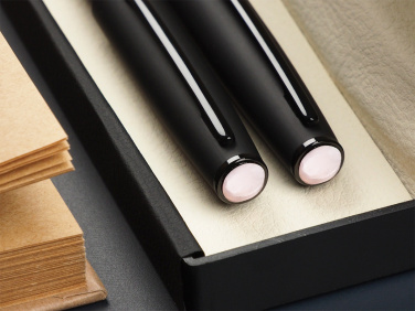 Logotrade advertising product image of: Opal stone Pen set 1286036