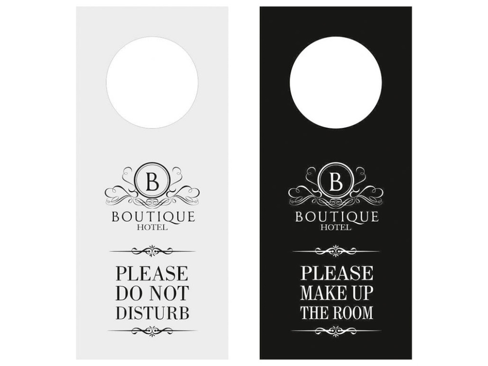 Logotrade promotional gift image of: DND door sign 1007117