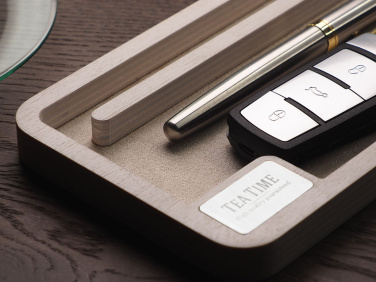 Logotrade promotional giveaway picture of: Wooden desk organiser 1818121