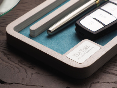 Logotrade promotional product picture of: Wooden desk organiser 1818121