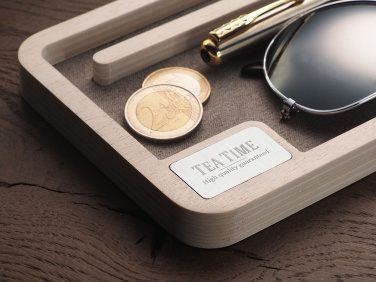 Logotrade advertising product picture of: Wooden desk organiser 1818121