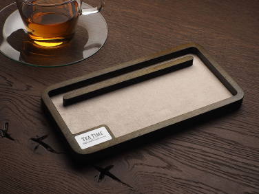 Logo trade promotional items image of: Wooden desk organiser 1818121