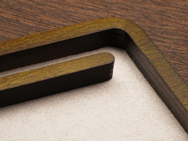 Logo trade promotional giveaways picture of: Wooden desk organiser 1818121