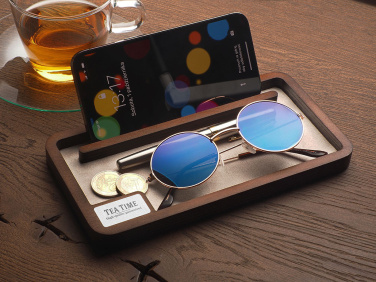 Logotrade promotional giveaways photo of: Wooden desk organiser 1818121