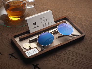 Logo trade corporate gifts picture of: Wooden desk organiser 1818121