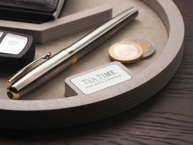 Logo trade promotional giveaway photo of: Wooden desk organiser 1817121