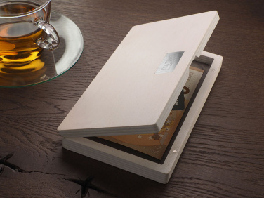 Logo trade promotional item photo of: Wooden bill box 1816121