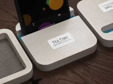 Logo trade advertising products picture of: Wooden telephone stand 1847121