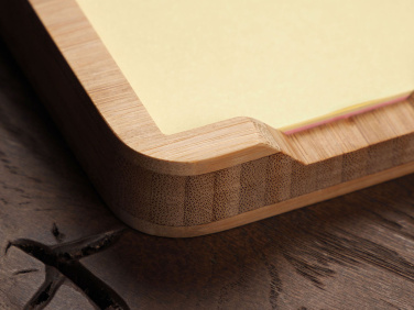 Logotrade promotional giveaway image of: Wooden memo card box 1832292