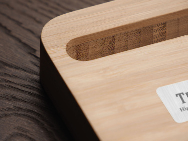 Logotrade promotional merchandise photo of: Wooden telephone stand 1848292