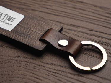 Logotrade advertising products photo of: Wooden keyring 1853121