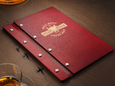 Logo trade business gift photo of: Menu cover 1860121
