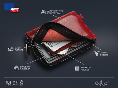 Logo trade promotional gifts image of: Wallet 1935141