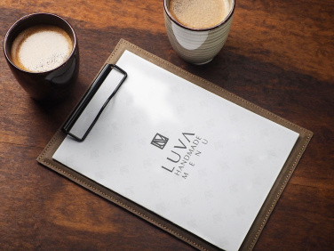 Logo trade promotional giveaways image of: Clipboard menu 1027106