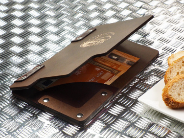 Logo trade promotional giveaways image of: Bill holder 1956121