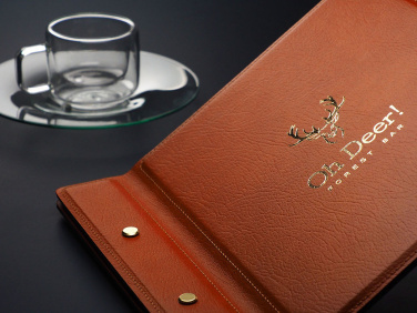 Logo trade corporate gifts picture of: Menu cover 1085318